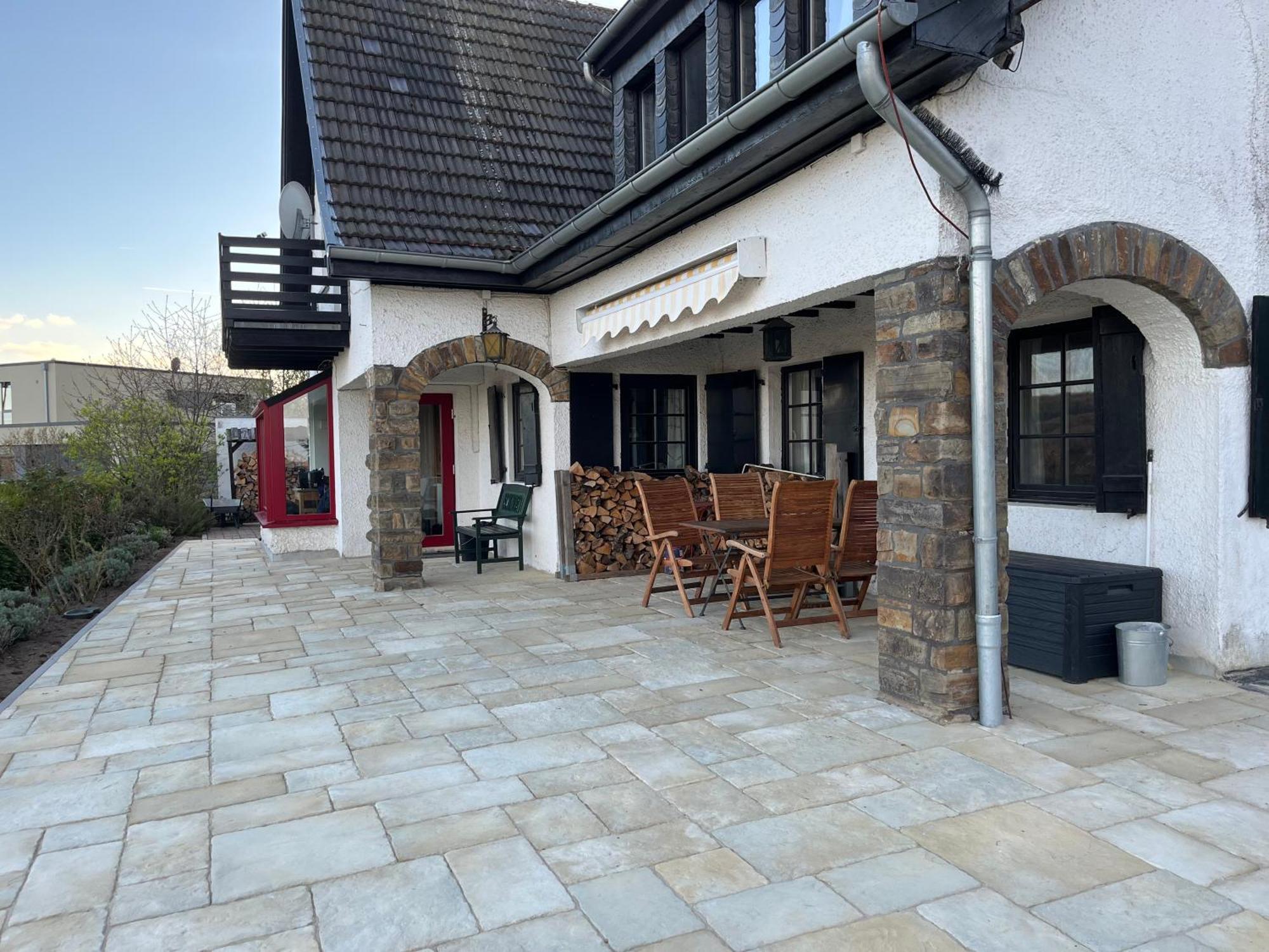 Eifel Landhaus Panoramablick Unter Der Burg Olbrueck Mit Sauna Hottub Grosser Terrasse Und Garten Ideal Fuer Familien Niederdurenbach Exterior photo